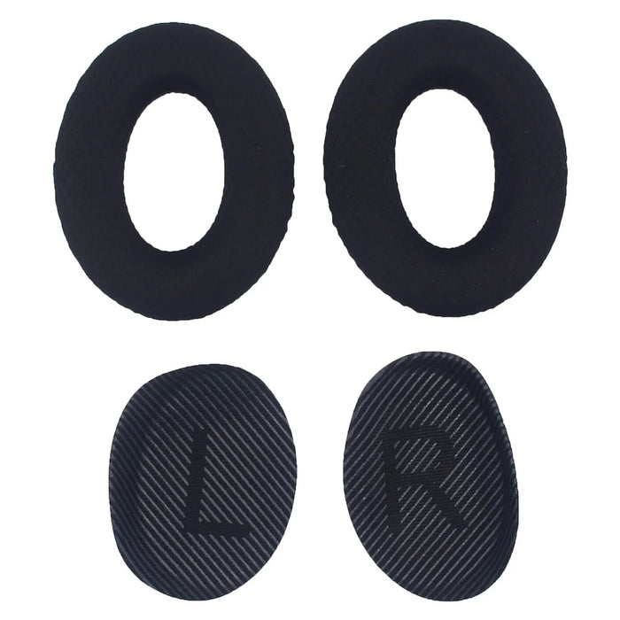 JZF-526 1 Pair for Bose QuietComfort 35 Headphone Replacement Mesh Cloth Ear Pads Cushions - Black - 5