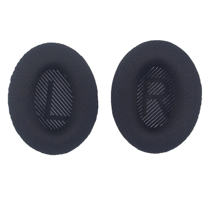 JZF-526 1 Pair for Bose QuietComfort 35 Headphone Replacement Mesh Cloth Ear Pads Cushions - Black - 6
