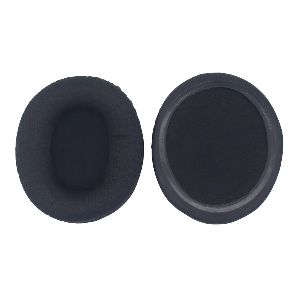 JZF-528 1 Pair for Hyperx Cloud Stinger 2 Headphones Ear Pads Mesh Cloth + Sponge Replacement Cushions - Black - 1