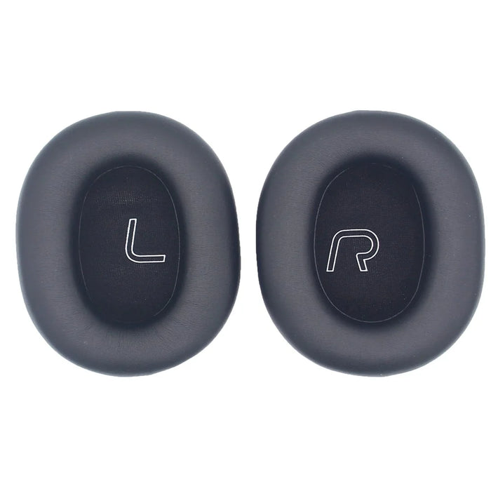 JZF-529 1 Pair for Edifier W860NB Pro / W860 Pro Headphone Earpads Replacement Cushions - Protein Leather / Black - 1