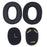 JZF-529 1 Pair for Edifier W860NB Pro / W860 Pro Headphone Earpads Replacement Cushions - Protein Leather / Black - 4