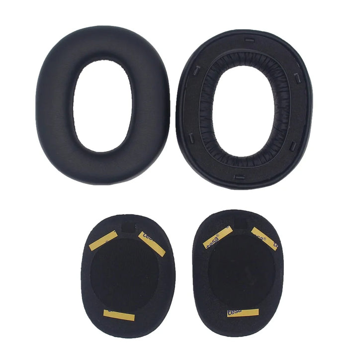 JZF-529 1 Pair for Edifier W860NB Pro / W860 Pro Headphone Earpads Replacement Cushions - Protein Leather / Black - 5