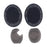 JZF-514 1 Pair For Sony WH-1000XM4 Replacement Earpads Cushions Earmuffs Protective Cover - 5