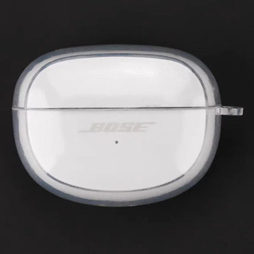 For Bose Ultra Open Earbuds Protective Case Transparent TPU Cover with Anti Lost Buckle - 1