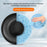 For Microsoft Modern USB-C Replacement Ear Pads Protein Leather Headset Earphone Cushions - 4