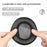 1 Pair Replacement Earpads For Panasonic RP-HD10E Headphone Protein Leather Ear Cushions - 3