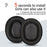 1 Pair Replacement Earpads For Panasonic RP-HD10E Headphone Protein Leather Ear Cushions - 5
