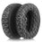 1 Pair Replacement Earpads For Sennheiser Momentum 2 Headphones Printed Design Ear Cushions - Black + White - 1