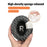 1 Pair Replacement Earpads For Sennheiser Momentum 2 Headphones Printed Design Ear Cushions - Black + White - 3