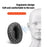 1 Pair Replacement Earpads For Sennheiser Momentum 2 Headphones Printed Design Ear Cushions - Black + White - 4