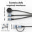 100W Metal Shell Braided Charging Cable Wireless Charger For Computer  /  Phone  /  Watch  /  Earbuds USB-C Output Cable - Dual Type-C (U33) - 5