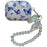 For AirPods Pro 2 Case Shell Texture Butterfly Pattern Protective TPU Cover with Butterfly Bracelet - 1
