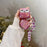 For AirPods Pro 2 Protective Case with Love Chain Deep Purple Pattern Soft TPU Cover Shell Texture - 3
