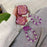 For AirPods Pro 2 Protective Case with Love Chain Deep Purple Pattern Soft TPU Cover Shell Texture - 4