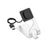 Smart Watch Charger Dock Charging Stand Metal Bracket for Fitbit Ace LTE / Versa 3 / Google Pixel Watch 3 45mm / 41mm / Watch 2- Silver - 1
