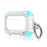 Four-corner Anti-Drop Clear TPU Protective Case Cover for AirPods Pro - Green - 1