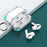Four-corner Anti-Drop Clear TPU Protective Case Cover for AirPods Pro - Green - 4