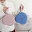 For Audio-Technica ATH-MSR7NC Headphone Case EVA Cartoon Storage Bag Over-Ear Headset Shockproof Protective Case - Blue - 5