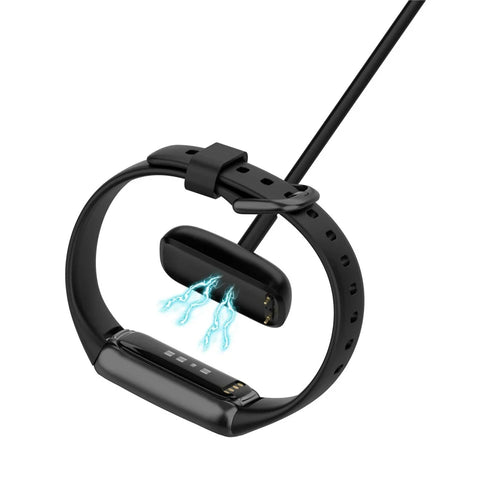 0.5m USB Magnetic Charger Base Cable Adapter with Reset Button for Fitbit Charge 5/Luxe Smart Wristband - 1