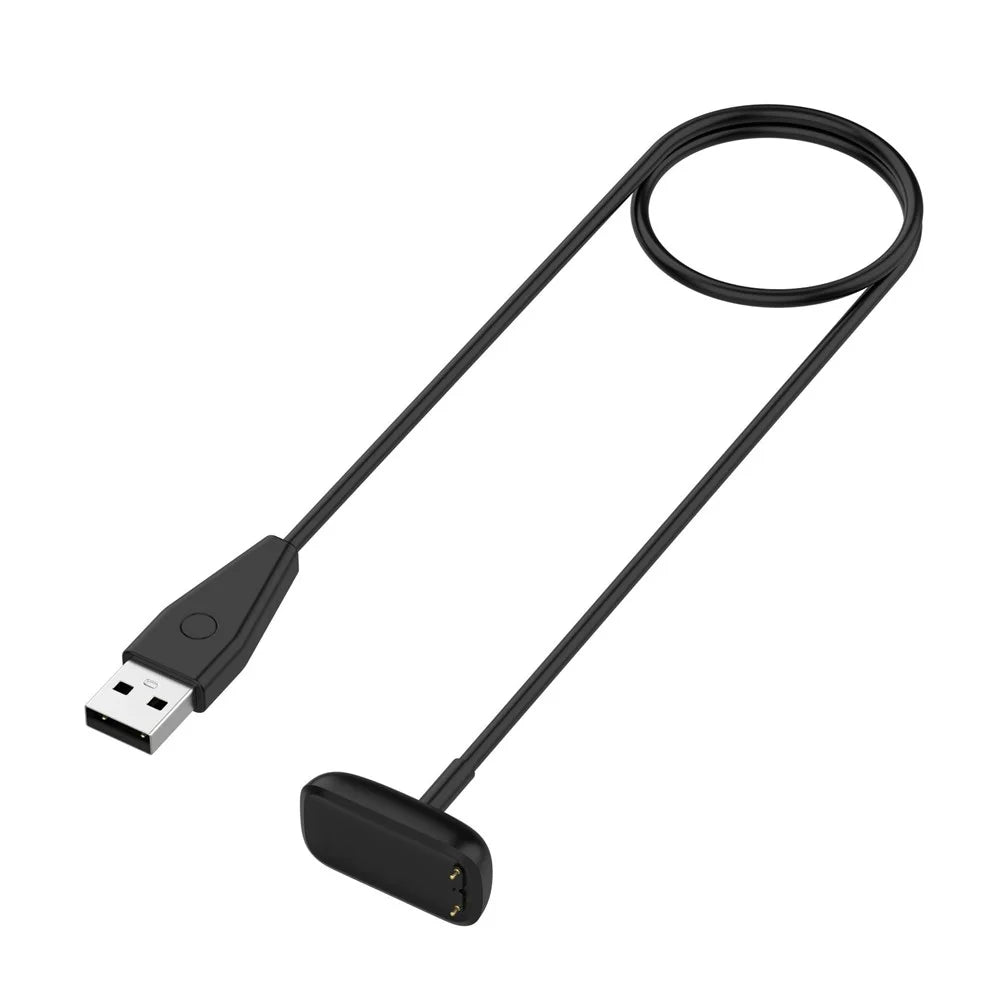 0.5m USB Magnetic Charger Base Cable Adapter with Reset Button for Fitbit Charge 5/Luxe Smart Wristband - 3