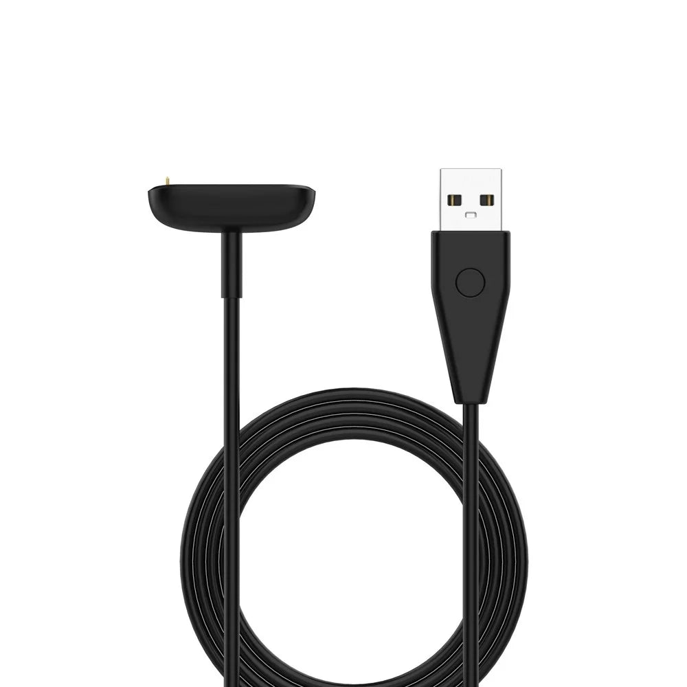 0.5m USB Magnetic Charger Base Cable Adapter with Reset Button for Fitbit Charge 5/Luxe Smart Wristband - 4