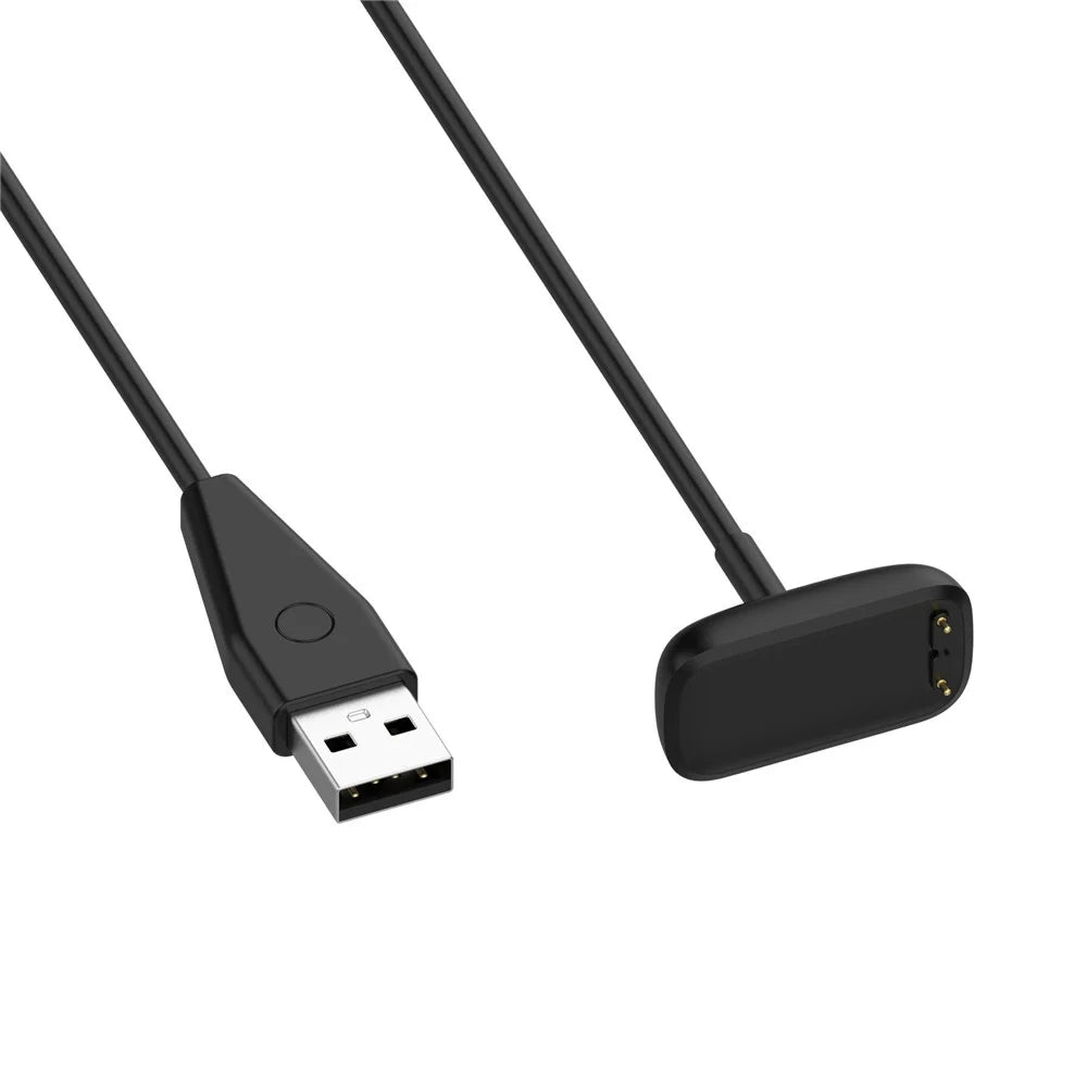 0.5m USB Magnetic Charger Base Cable Adapter with Reset Button for Fitbit Charge 5/Luxe Smart Wristband - 5