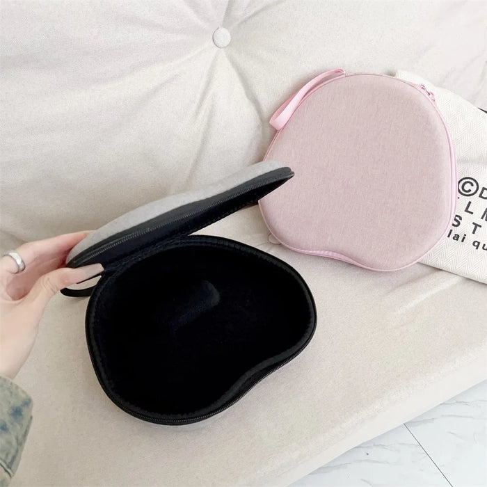 For Audio-Technica ATH-S220BT Headphone Case EVA Cartoon Storage Bag Over-Ear Headset Shockproof Protective Case - Black - 4