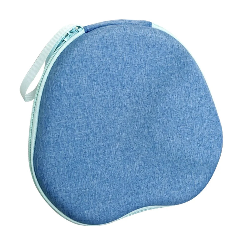 For Audio-Technica SR30BT Headphone Case EVA Cartoon Storage Bag Over-Ear Headset Shockproof Protective Case - Blue - 1