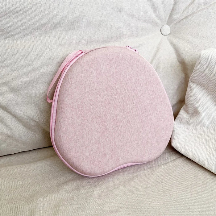 For Bingle B616 Headphone Case EVA Cartoon Storage Bag Over-Ear Headset Shockproof Protective Case - Pink - 2