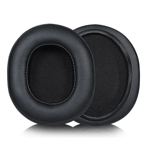 1Pair For iGene K5 Replacement Ear Pads Headphones Memory Foam + Leather Cushions Noise Blocking - Black - 1