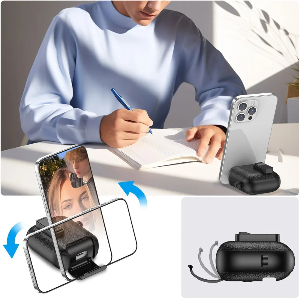 Litchi Texture Earphone Cover For Apple AirPods with Wireless Charging Case (2019)  /  AirPods with Charging Case (2019)  /  (2016) - Black - 3