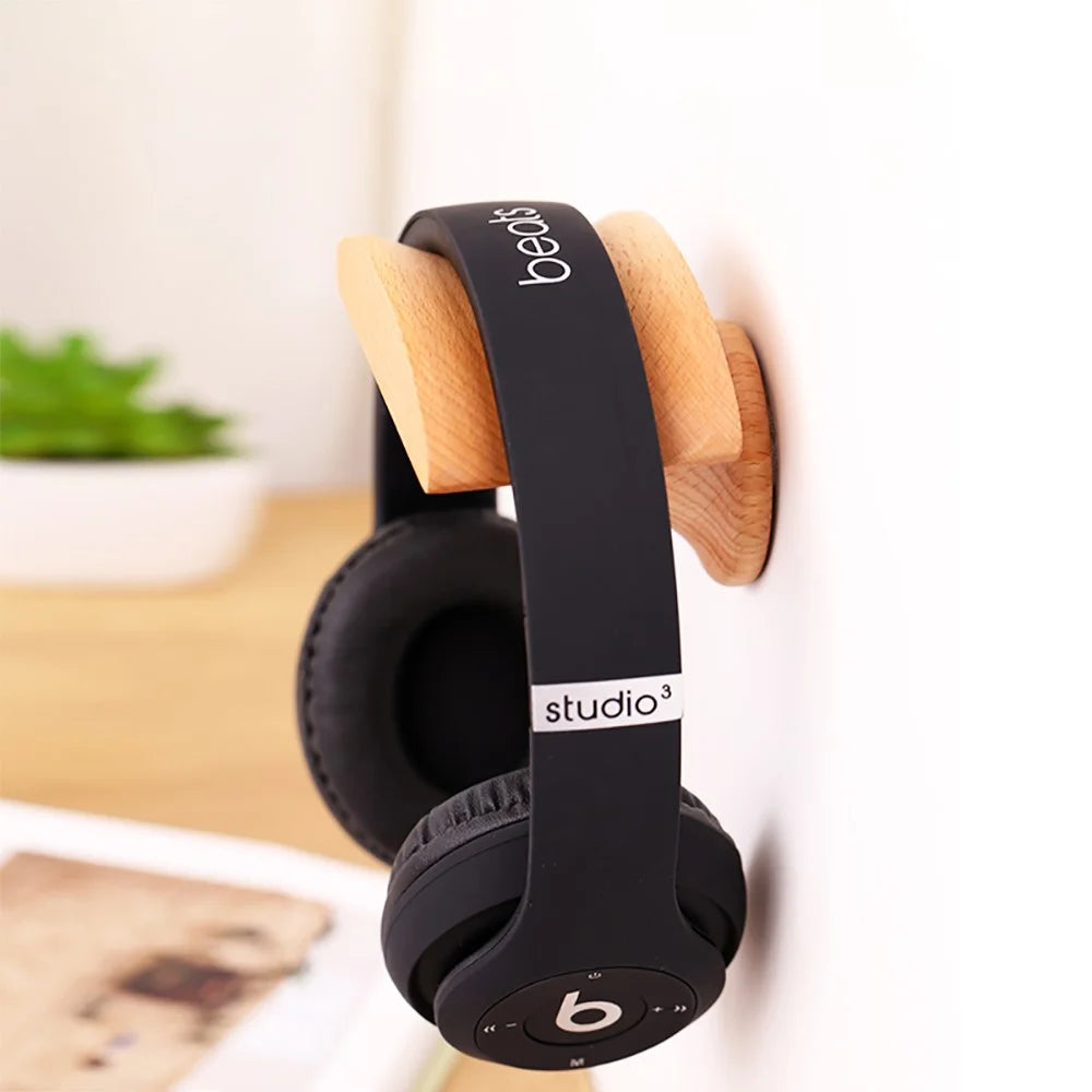 JD048 Multi-Purpose Headset Hook Headphone Hanger Holder Wall Mount for Home/Office - 2