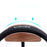 JD061 Headphone Stand Aluminum Holder Wood Top Headphone Stand Hanger - Walnut/White - 3