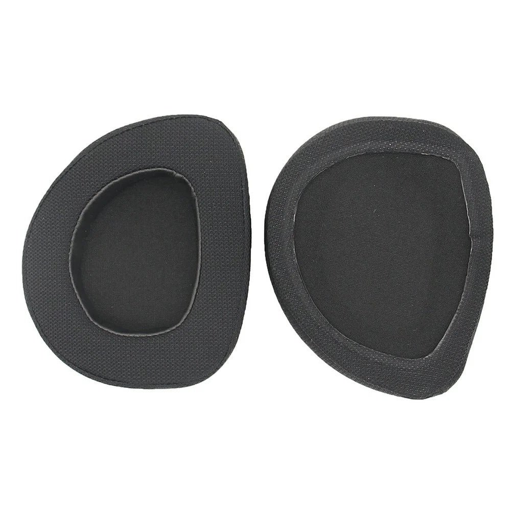 1 Pair JZF-351 Replacement Earpads Headphone Ear Cover for Asus ROG Delta Aura Sync USB-C Gaming Headset - Black - 2