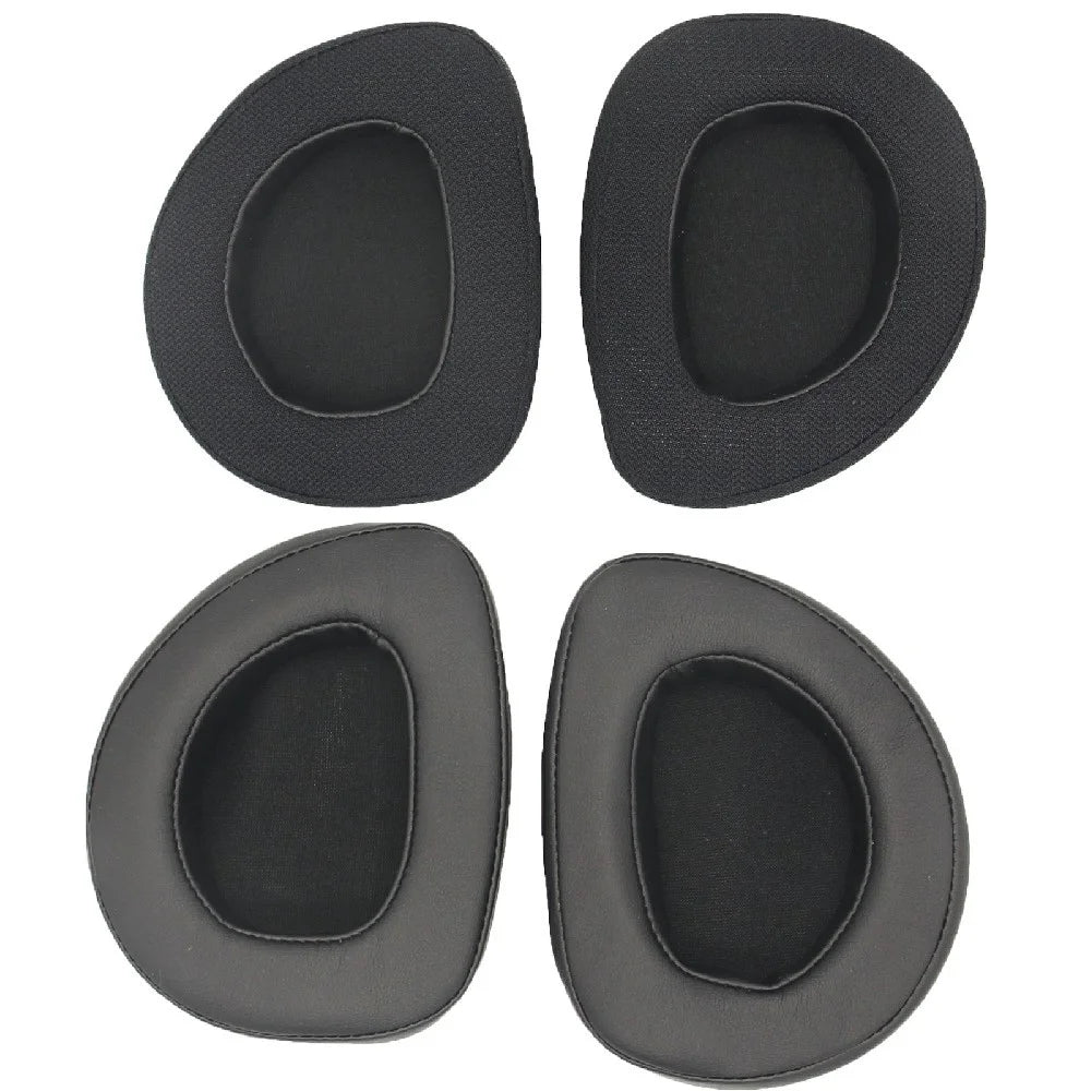 1 Pair JZF-351 Replacement Earpads Headphone Ear Cover for Asus ROG Delta Aura Sync USB-C Gaming Headset - Black - 6