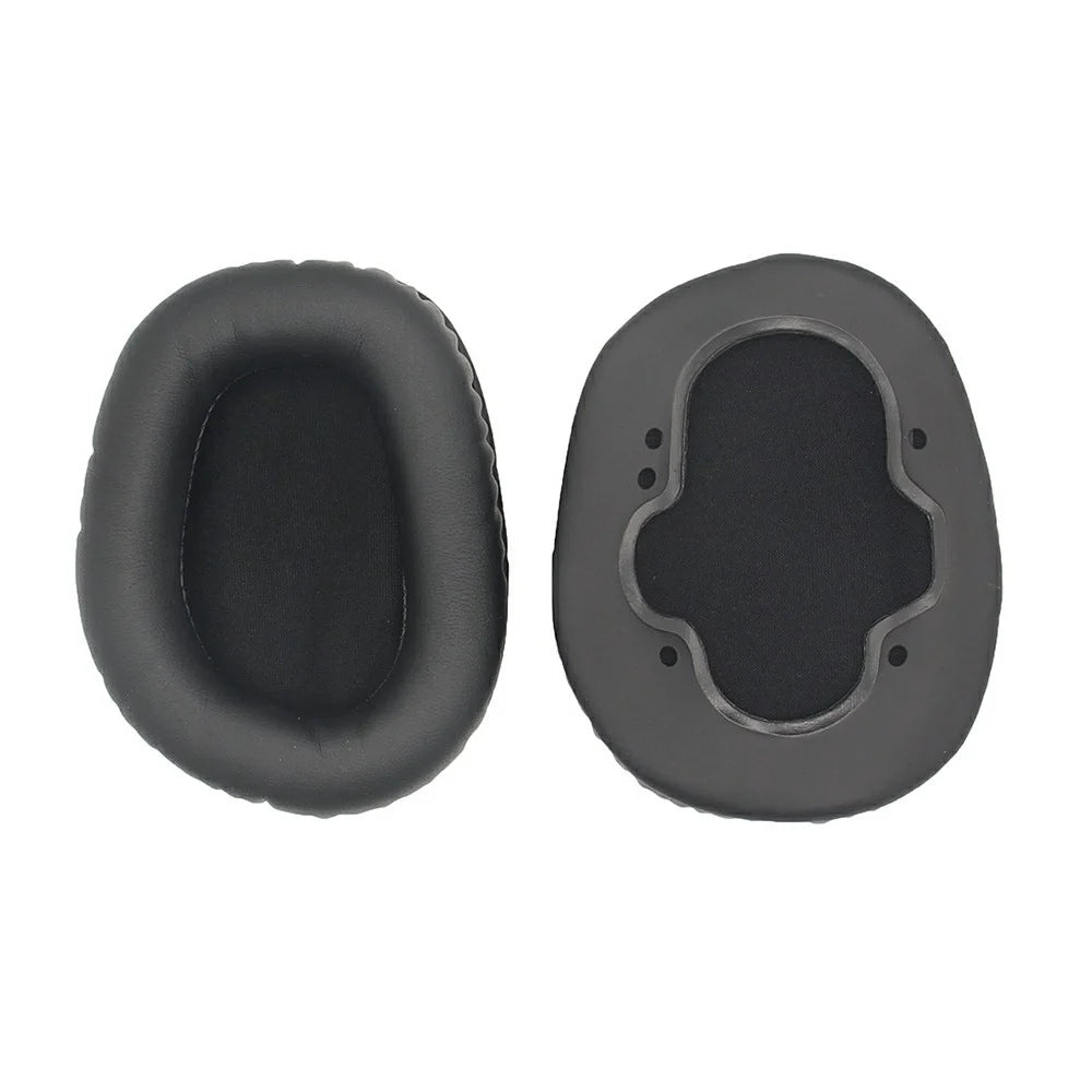 1 Pair JZF-352 Ear Cushion Pads Replacement for Asus ROG Centurion 7.1 Gaming Headset - Black - 2
