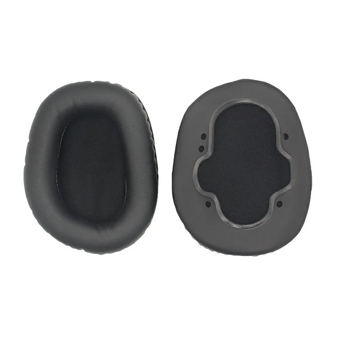 1 Pair JZF-352 Ear Cushion Pads Replacement for Asus ROG Centurion 7.1 Gaming Headset - Black - 2
