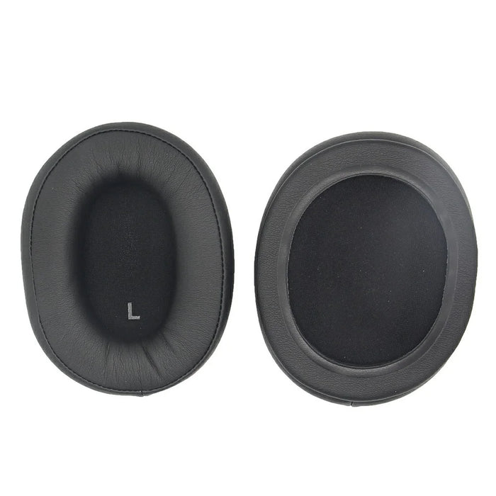 1 Pair JZF-354 Replacement Ear Pads Headphone Ear Cushion for Audio-Technica ATH-SR9 - Black - 2
