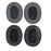 1 Pair JZF-354 Replacement Ear Pads Headphone Ear Cushion for Audio-Technica ATH-SR9 - Black - 7