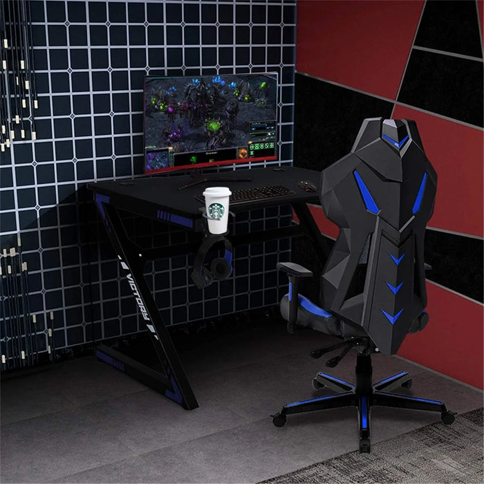 JD062 2 In 1 PC Gaming Headset Stand 360 Degree Rotating Headphone Cup Holder - 5