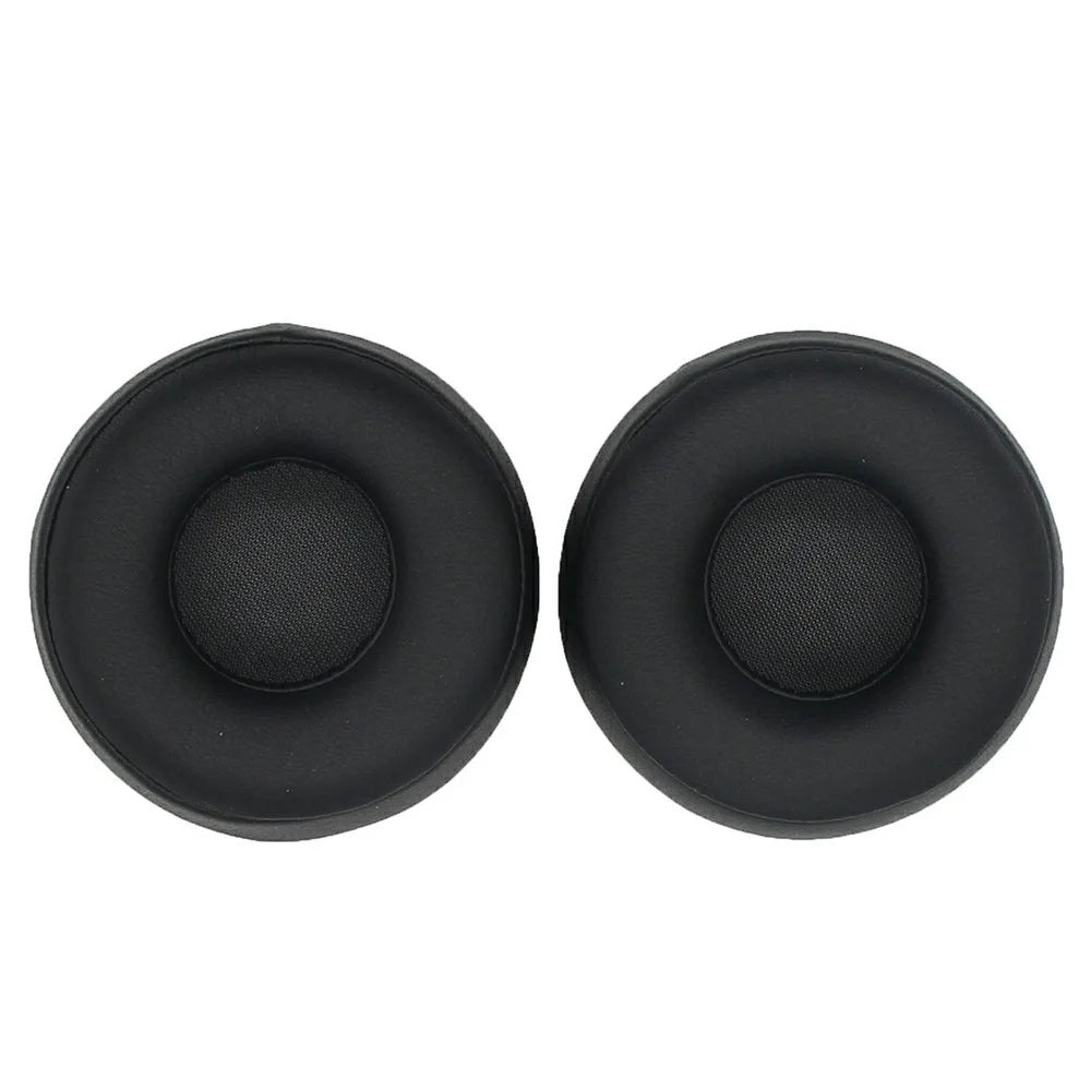 1 Pair JZF-342 for Sony WH-H800 Earphone Cover Protein Leather Earmuff - Black - 1