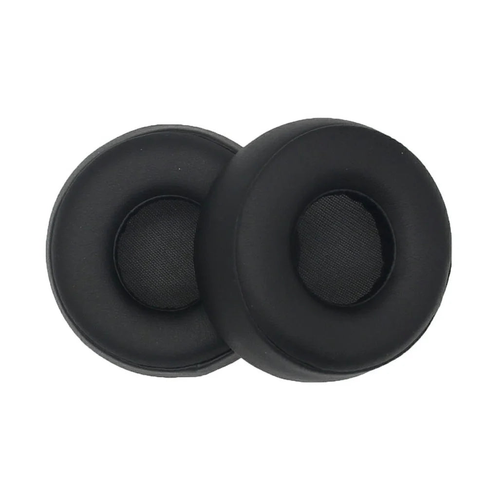 1 Pair JZF-342 for Sony WH-H800 Earphone Cover Protein Leather Earmuff - Black - 6