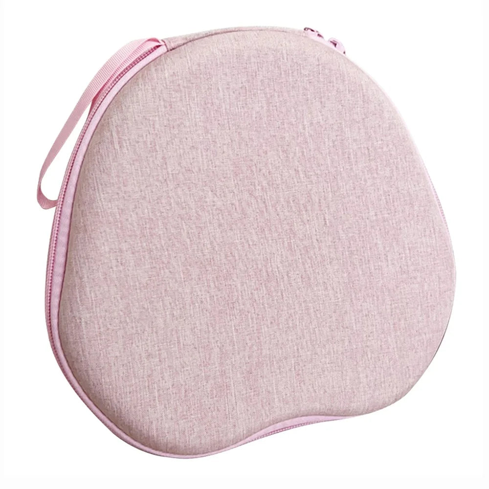 For Sony WH-1000XM4 Headphone Case EVA Cartoon Storage Bag Over-Ear Headset Shockproof Protective Case - Pink - 1