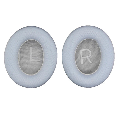 JZF-317 1Pair For Bose 700  /  NC700 Headset Earpads Foam Replacement Ear Cushions Mesh Fabric Protective Cover with Cotton Pads - White - 1