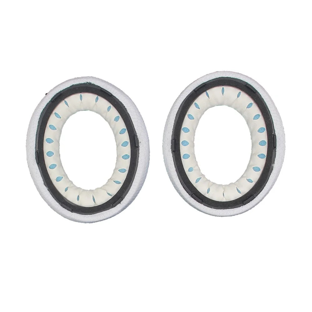 JZF-317 1Pair For Bose 700  /  NC700 Headset Earpads Foam Replacement Ear Cushions Mesh Fabric Protective Cover with Cotton Pads - White - 6