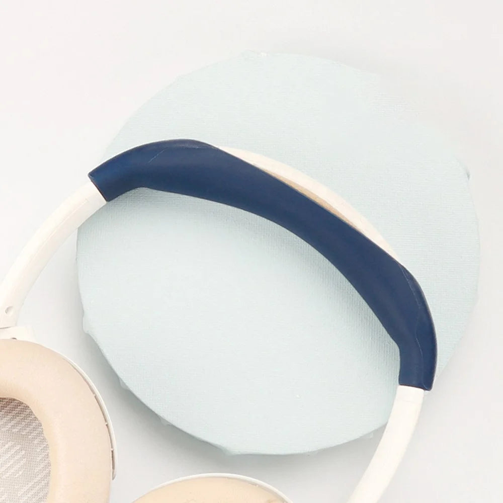 JZF-535 Headphones Protective Case For Bose QuietComfort 45  /  35  /  25  /  15 Silicone Cover Earcups Earphone Accessories - Dark Blue - 3