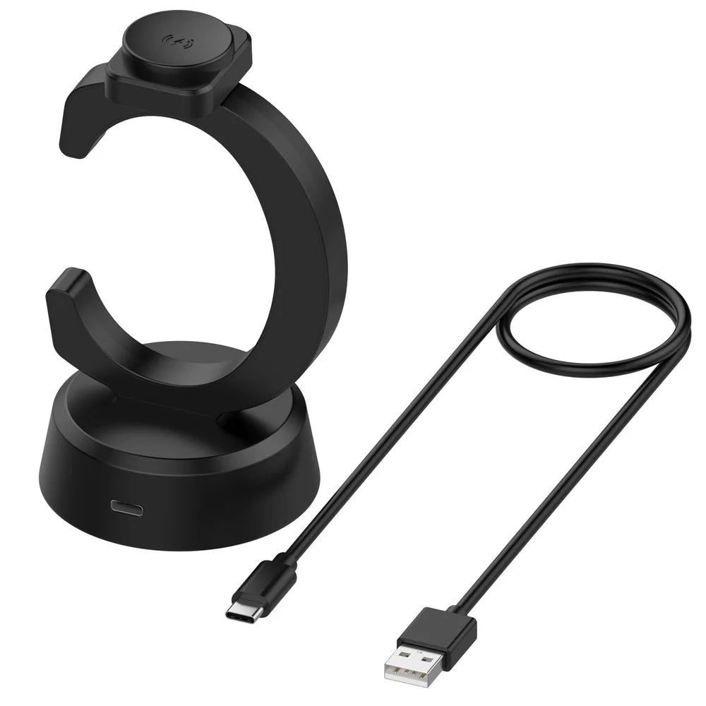 For Samsung Galaxy Watch Ultra 47mm / Watch7 44mm / 40mm C-Shape Charging Stand Magnetic Wireless Charger - 2
