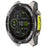 For Garmin Fenix 8 47mm AMOLED Version Metal Bezel Scratch Resistant Protective Ring - Black+White - 2
