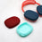 1 Pair Stripe Design Silicone Headphone Protective Case Cover for Airpods Max - Black - 6