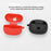For Edifier Comfo Clip Q Silicone Case Wireless Earphones Protective Cover with Anti-Lost Buckle - Black - 3
